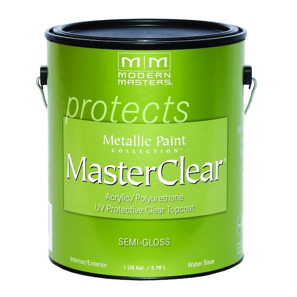 Modern Masters Modern Masters Semi-Gloss Clear Water-Based Protective Coating Exterior and Interior 1 gal ME662GAL - main